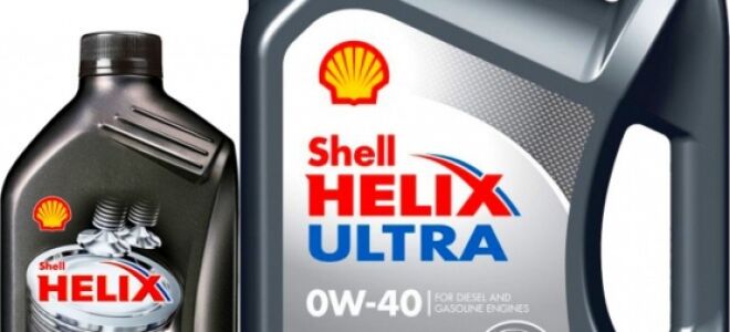 Shell Helix Ultra 0W40 – масло для современных моторов