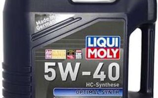 Ликви Моли 5W40 – серия моторных масел популярной вязкости