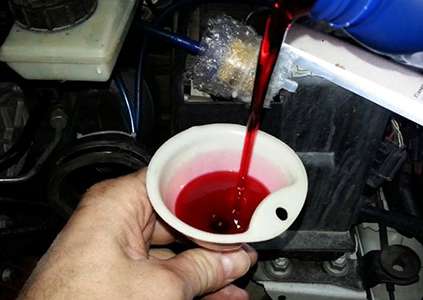 Заливка Mobil ATF 3309 в трансмиссию