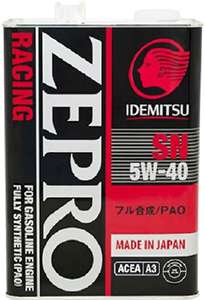idemitsu zepro racing 5w 40