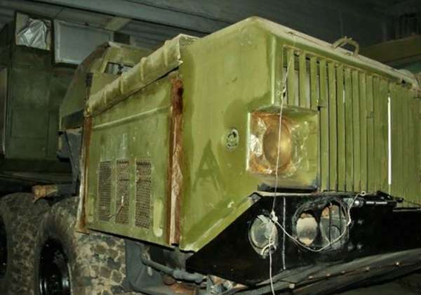 Военная техника в консервационной смазке