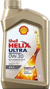 масло Shell Helix Ultra 0W30